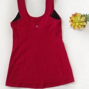 🍋Lululemon Tank Top Red, Size 4